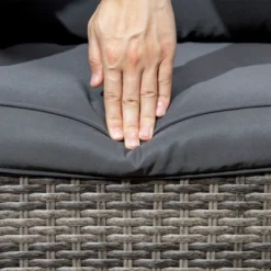 Outsunny 3-Piece Patio Bistro Set, PE Rattan Wicker Outdoor Furniture, Soft Cushions, 2 360 Swivel Rocking Chairs, 2-Tier Coffee Table 14 Outsunny 3-Piece Patio Bistro Set, PE Rattan Wicker Outdoor Furniture, Soft Cushions, 2 360 Swivel Rocking Chairs, 2-Tier Coffee Table -Outsunny GUEST 081bc9e4 a563 46b1 9eee b7370d747b8a