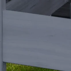 Outsunny 34" X 34" X 28" Raised Garden Bed 2-Tier Wooden Planter Box For Backyard, Patio To Grow Vegetables, Herbs, And Flowers Gray -Outsunny GUEST 08a7005f 910b 4d33 b773 3feed706429b