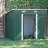 Outsunny Metal Outdoor Storage Shed 7' X 4', Lockable Garden Tool Storage For Backyard, Patio, Lawn, Dark Green 1 Outsunny Metal Outdoor Storage Shed 7' X 4', Lockable Garden Tool Storage For Backyard, Patio, Lawn, Dark Green -Outsunny GUEST 0d077991 4283 4df5 a5b4 e766f9b430e5