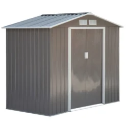 Outsunny 7' X 4' Steel Storage Shed Organizer, Garden Tool House With 4 Vents And 2 Easy Sliding Doors For Backyard, Patio, Lawn 17 Outsunny 7' X 4' Steel Storage Shed Organizer, Garden Tool House With 4 Vents And 2 Easy Sliding Doors For Backyard, Patio, Lawn -Outsunny GUEST 143afdf5 aff2 4341 ac53 cf2f072a52b8