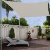Outsunny 20' X 16' Rectangle Patio Sun Sail Shade Canopy Cloth