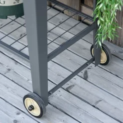 Outsunny 41" X 15" X 32" Raised Garden Bed Elevated With 2 Wheels, Bottom Shelf For Storing Tools, & Water Drainage Hole 12 Outsunny 41" X 15" X 32" Raised Garden Bed Elevated With 2 Wheels, Bottom Shelf For Storing Tools, & Water Drainage Hole -Outsunny GUEST 1f8a2f2f 5254 48ed a488 2bce1b48dd66