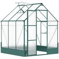 Outsunny Walk-in Plant Polycarbonate Greenhouse With Temperature Controlled Window Hobby Greenhouse For Backyard/Outdoor 17 Outsunny Walk-in Plant Polycarbonate Greenhouse With Temperature Controlled Window Hobby Greenhouse For Backyard/Outdoor -Outsunny GUEST 20201777 4895 446a 816b 83c17c17c4f2