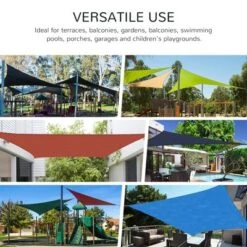 Outsunny 20' X 16' Sun Shade Sail Rectangle Sail Shade Canopy For Outdoor Patio Deck Yard 16 Outsunny 20' X 16' Sun Shade Sail Rectangle Sail Shade Canopy For Outdoor Patio Deck Yard -Outsunny GUEST 21cb8a42 b3fd 4de2 be1c ab27c7a8ea26