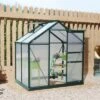 Outsunny Walk-in Plant Greenhouse For Backyard/Outdoor Use With Window And Door, Aluminum Frame, PC Board -Outsunny GUEST 297ab94b b302 4bf4 ab3d 5fefccfe6281
