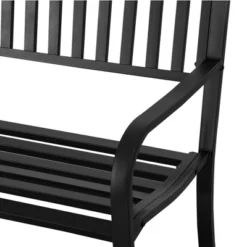 Outsunny 50" Garden Park Bench, Slatted Steel Outdoor Decorative Loveseat For Patio Lawn 10 Outsunny 50" Garden Park Bench, Slatted Steel Outdoor Decorative Loveseat For Patio Lawn -Outsunny GUEST 3250718d 4b7e 41fa 8a0a bfa5c3f7dcbf