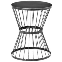 Outsunny 16" Steel Patio End Table, Side Table With Hourglass Design, Accent Table For Outdoor And Indoor Use 15 Outsunny 16" Steel Patio End Table, Side Table With Hourglass Design, Accent Table For Outdoor And Indoor Use -Outsunny GUEST 32a46eb6 a609 49a5 b580 9e5f8127f3a7
