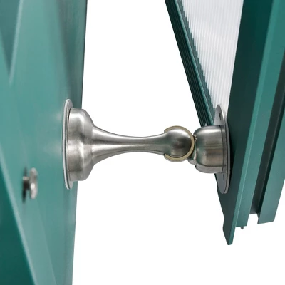 Outsunny Walk-in Plant Polycarbonate Greenhouse With Temperature Controlled Window Hobby Greenhouse For Backyard/Outdoor 8 Outsunny Walk-in Plant Polycarbonate Greenhouse With Temperature Controlled Window Hobby Greenhouse For Backyard/Outdoor - Image 6