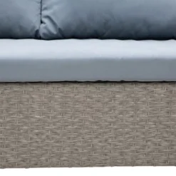 Outsunny 4 Pieces Patio Wicker Sofa Set, Outdoor PE Rattan Modern Furniture Set With Cushions & Dining Table, Bench For Garden, Backyard, Lawn 14 Outsunny 4 Pieces Patio Wicker Sofa Set, Outdoor PE Rattan Modern Furniture Set With Cushions & Dining Table, Bench For Garden, Backyard, Lawn -Outsunny GUEST 3636e095 0964 419f 8de7 b4a07012f3c7