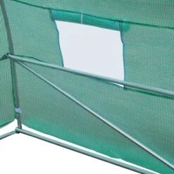 Outsunny 26' X 10' X 7' Outdoor Walk-In Tunnel Greenhouse With Roll-up Windows & Zippered Door, Steel Frame, & PE Cover 13 Outsunny 26' X 10' X 7' Outdoor Walk-In Tunnel Greenhouse With Roll-up Windows & Zippered Door, Steel Frame, & PE Cover -Outsunny GUEST 3e9c2d1c b11c 4af8 9b20 e3bc3e542d3f