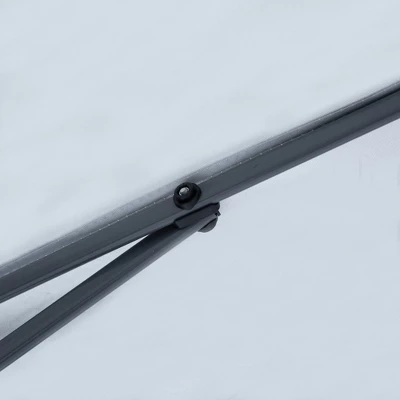 Outsunny 10' X 10' Heavy Duty Pop Up Canopy With Removable Mesh Sidewall Netting, Easy Setup Design, Outdoor Party Event With Storage Bag 6 Outsunny 10' X 10' Heavy Duty Pop Up Canopy With Removable Mesh Sidewall Netting, Easy Setup Design, Outdoor Party Event With Storage Bag - Image 4