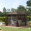 Outsunny 10x10 Hardtop Gazebo With Aluminum Frame, Permanent Metal 1 Outsunny 10x10 Hardtop Gazebo With Aluminum Frame, Permanent Metal -Outsunny GUEST 51691a0a 13d6 427a 99ab 260a7ab9c5a7