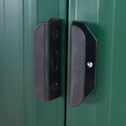 Outsunny Metal Outdoor Storage Shed 7' X 4', Lockable Garden Tool Storage For Backyard, Patio, Lawn, Dark Green -Outsunny GUEST 51b2bfb5 4390 4f79 a0f1 acd637e7e760