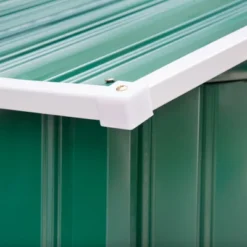 Outsunny 7' X 4' Steel Storage Shed Organizer, Garden Tool House With 4 Vents And 2 Easy Sliding Doors For Backyard, Patio, Garage, Lawn, Green 10 Outsunny 7' X 4' Steel Storage Shed Organizer, Garden Tool House With 4 Vents And 2 Easy Sliding Doors For Backyard, Patio, Garage, Lawn, Green -Outsunny GUEST 6d88aa2b 66c8 4ecb a1f8 4f2209e6c9ae