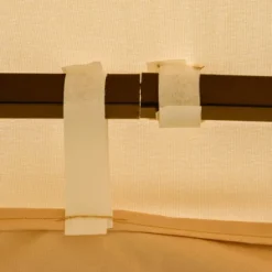 Outsunny 10' X 10' Patio Gazebo Canopy Outdoor Canopy Shelter With Double Tier Roof, Removable Mesh Netting, Display Shelves 12 Outsunny 10' X 10' Patio Gazebo Canopy Outdoor Canopy Shelter With Double Tier Roof, Removable Mesh Netting, Display Shelves -Outsunny GUEST 73667308 6137 4f27 a033 5803d382289c