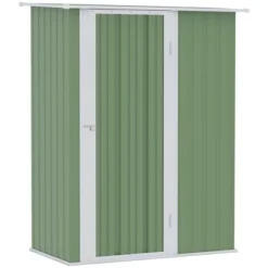 Outsunny 5' X 3' Metal Garden Storage Shed Tool House With Lockable Door For Backyard, Patio, Lawn 14 Outsunny 5' X 3' Metal Garden Storage Shed Tool House With Lockable Door For Backyard, Patio, Lawn -Outsunny GUEST 80cbf669 f99f 4cff bacb 5834bee10bf6