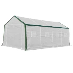 Outsunny 20' X 10' X 8' Heavy-duty Greenhouse, Walk-in Hot House With Windows And Roll Up Door, PE Cover, Steel Frame 10 Outsunny 20' X 10' X 8' Heavy-duty Greenhouse, Walk-in Hot House With Windows And Roll Up Door, PE Cover, Steel Frame -Outsunny GUEST 840fcdc1 a5dd 461f ab54 02ede89124a6