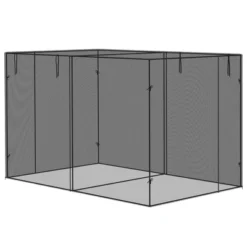 Outsunny 10 X 6.5ft Crop Cages For Garden, Plant Protectors From Animals, With Two Zippered Doors, Storage Bag And 6 Ground Stakes, Black 9 Outsunny 10 X 6.5ft Crop Cages For Garden, Plant Protectors From Animals, With Two Zippered Doors, Storage Bag And 6 Ground Stakes, Black -Outsunny GUEST 856a772b 821b 4d7d 8e92 6c4981227829