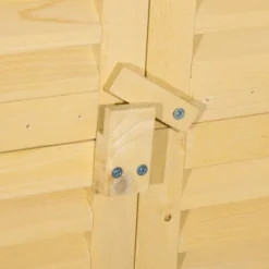 Outsunny 3' X 5' Wooden Garden Storage Shed, Sheds & Outdoor Storage With Asphalt Roof & 2 Large Wood Doors With Lock, Natural 10 Outsunny 3' X 5' Wooden Garden Storage Shed, Sheds & Outdoor Storage With Asphalt Roof & 2 Large Wood Doors With Lock, Natural -Outsunny GUEST 85b306b0 8745 4eed ad56 2c71bdfe1d22