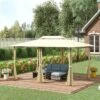 Outsunny 10' X 13' Outdoor Soft Top Gazebo Pergola With Curtains, 2-Tier Steel Frame Gazebo For Patio 1 Outsunny 10' X 13' Outdoor Soft Top Gazebo Pergola With Curtains, 2-Tier Steel Frame Gazebo For Patio -Outsunny GUEST 910a947f 5c98 4925 b46b 641a14fe6bb7