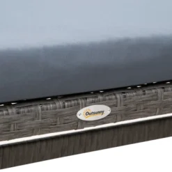 Outsunny 4 Pieces Patio Wicker Sofa Set, Outdoor PE Rattan Modern Furniture Set With Cushions & Dining Table, Bench For Garden, Backyard, Lawn 13 Outsunny 4 Pieces Patio Wicker Sofa Set, Outdoor PE Rattan Modern Furniture Set With Cushions & Dining Table, Bench For Garden, Backyard, Lawn -Outsunny GUEST 96c4ae26 332d 4329 88dd d38b620f035f