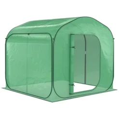 Outsunny 7' X 7' X 6' Portable Walk-in Greenhouse, Pop-up Setup, Outdoor Garden Canopy Hot House, Zipper Door 17 Outsunny 7' X 7' X 6' Portable Walk-in Greenhouse, Pop-up Setup, Outdoor Garden Canopy Hot House, Zipper Door -Outsunny GUEST 9f67e8dc f553 4d5c a9f9 38e99f465490