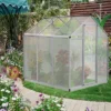 Outsunny Walk-In Polycarbonate Greenhouse With Roof Vent For Ventilation & Rain Gutter, Hobby Greenhouse For Winter 1 Outsunny Walk-In Polycarbonate Greenhouse With Roof Vent For Ventilation & Rain Gutter, Hobby Greenhouse For Winter -Outsunny GUEST a00cd2c5 ad8b 45ed 8633 159e78c70658
