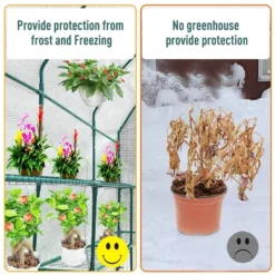 Outsunny 7' X 3' X 7' Outdoor Walk-In Greenhouse, Plant Nursery With Roll-up Windows, PE Cover, And 3 Wire Shelves 17 Outsunny 7' X 3' X 7' Outdoor Walk-In Greenhouse, Plant Nursery With Roll-up Windows, PE Cover, And 3 Wire Shelves -Outsunny GUEST a5bff2c1 4638 400b 91c4 86bcbdcb8a1b