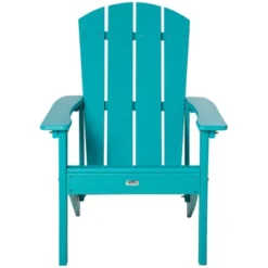Outsunny Plastic Adirondack Chair, Outdoor Fire Pit Seating HDPE Lounger Chair With High Back And Wide Seat For Patio, Backyard, Garden 14 Outsunny Plastic Adirondack Chair, Outdoor Fire Pit Seating HDPE Lounger Chair With High Back And Wide Seat For Patio, Backyard, Garden -Outsunny GUEST a6a8b49e 50ae 400e aeff c005e65ce019