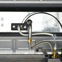 Outsunny 42" Rectangle Gas Fire Pit Table, 50,000BTU Propane Firepit With Protective Cover, Lid And Red Lava Rocks, Auto Ignition, CSA Certification For Outdoor, And Patio -Outsunny GUEST a9887507 bdea 4b63 89f8 b7ea5bf31f37