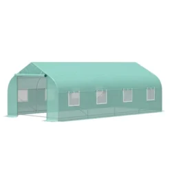 Outsunny 20' X 10' X 7' Tunnel Greenhouse Large Walk-In Warm House Deluxe High GardenHot House With 8 Roll Up Windows & Roll Up Door, Steel Frame 11 Outsunny 20' X 10' X 7' Tunnel Greenhouse Large Walk-In Warm House Deluxe High GardenHot House With 8 Roll Up Windows & Roll Up Door, Steel Frame -Outsunny GUEST aaa98e1b f3e2 4b65 9efd aa9a19a7d075