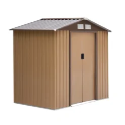 Outsunny 7' X 4' Steel Storage Shed Organizer, Garden Tool House With 4 Vents And 2 Easy Sliding Doors For Backyard, Patio, Lawn 16 Outsunny 7' X 4' Steel Storage Shed Organizer, Garden Tool House With 4 Vents And 2 Easy Sliding Doors For Backyard, Patio, Lawn -Outsunny GUEST ac00ca2c b591 438e b951 69ba5bbafc0f