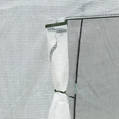 Outsunny 7' X 7' X 6' Portable Walk-in Greenhouse, Pop-up Setup, Outdoor Garden Canopy Hot House, Zipper Door 8 Outsunny 7' X 7' X 6' Portable Walk-in Greenhouse, Pop-up Setup, Outdoor Garden Canopy Hot House, Zipper Door - Image 6