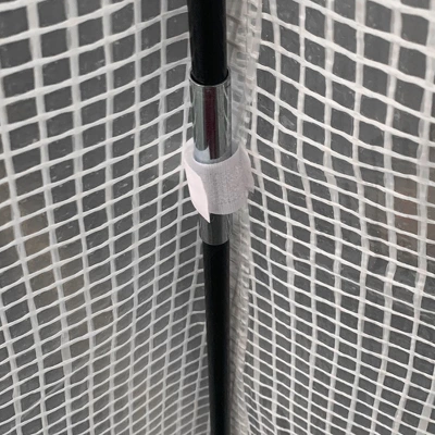 Outsunny 55" X 55" X 71" PE Greenhouse, Portable Hot House For Plants With Zippered Door For Outdoor Garden, Or Patio, White 7 Outsunny 55" X 55" X 71" PE Greenhouse, Portable Hot House For Plants With Zippered Door For Outdoor Garden, Or Patio, White - Image 5