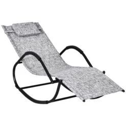 Outsunny Rocking Chair, Zero Gravity Patio Chaise Sun Lounger, Outdoor Rocker, Glider Lounge Chair, UV Water Resistant With Pillow, For Lawn, Garden Or Pool 21 Outsunny Rocking Chair, Zero Gravity Patio Chaise Sun Lounger, Outdoor Rocker, Glider Lounge Chair, UV Water Resistant With Pillow, For Lawn, Garden Or Pool -Outsunny GUEST b3c5b6ec 3cac 4aa4 9220 2a823f714475