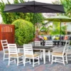 Outsunny Patio Dining Set For 6, Outdoor Furniture Set With A Table & Chairs, Cushions, Umbrella Hole For Garden, Backyard, Or Poolside, Beige 1 Outsunny Patio Dining Set For 6, Outdoor Furniture Set With A Table & Chairs, Cushions, Umbrella Hole For Garden, Backyard, Or Poolside, Beige -Outsunny GUEST ba06663b 4e5e 43b3 b837 e9cc118bb194