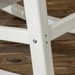 Outsunny 2 Pc Outdoor Rocking Chair, Traditional Slatted Porch Rocker With Armrests, Waterproof HDPE, White 11 Outsunny 2 Pc Outdoor Rocking Chair, Traditional Slatted Porch Rocker With Armrests, Waterproof HDPE, White -Outsunny GUEST ba53810d 59f6 4beb 9851 ca3666ae398d