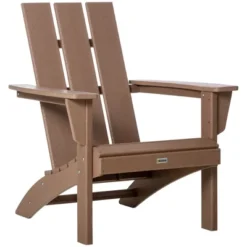 Outsunny Plastic Adirondack Chair, HDPE Lounger Chair Outdoor Fire Pit Seating With High Back And Wide Seat For Patio, Backyard, Garden, Lawn 16 Outsunny Plastic Adirondack Chair, HDPE Lounger Chair Outdoor Fire Pit Seating With High Back And Wide Seat For Patio, Backyard, Garden, Lawn -Outsunny GUEST bd3decdb 6a0e 477b ac1f 6e03fc99cfcb