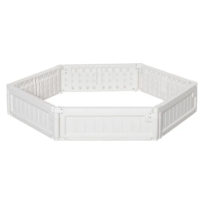 Outsunny 48" X 24" X 8" Raised Garden Bed Kit, Raised Planter Box Above Ground Graden For Flowers/Herb/Vegetables Outdoor Backyard With Easy Assembly 5 Outsunny 48" X 24" X 8" Raised Garden Bed Kit, Raised Planter Box Above Ground Graden For Flowers/Herb/Vegetables Outdoor Backyard With Easy Assembly - Image 3