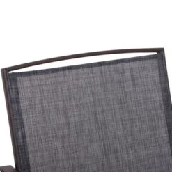 Outsunny Outdoor Glider Chairs With Coffee Table, Patio 2-Seat Rocking Chair Swing Loveseat With Breathable Sling For Backyard, Garden And Porch -Outsunny GUEST ce776580 4577 48d5 9bdf ab1fea9104de