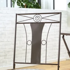 Outsunny 3 Piece Patio Bistro Set, Metal Folding Chairs, Foldable Outdoor Dining Table, Stone Mosaic Pattern For Decor, Poolside, Porch, Coffee -Outsunny GUEST d5596731 8522 4108 bbd2 dc72631f0028