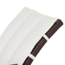 Outsunny Outdoor Rattan Wicker Rocking Chair Patio Recliner With Soft Cushion, Adjustable Footrest, Max. 135 Degree Backrest 15 Outsunny Outdoor Rattan Wicker Rocking Chair Patio Recliner With Soft Cushion, Adjustable Footrest, Max. 135 Degree Backrest -Outsunny GUEST d55e36a4 bfec 45fa b343 29439beb34fe