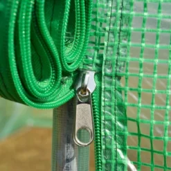 Outsunny 26' X 10' X 7' Walk-in Tunnel Hoop Greenhouse, PE Cover, Steel Frame, Roll-Up Zipper Door And Mesh Windows For Flowers And Vegetables, Green 11 Outsunny 26' X 10' X 7' Walk-in Tunnel Hoop Greenhouse, PE Cover, Steel Frame, Roll-Up Zipper Door And Mesh Windows For Flowers And Vegetables, Green -Outsunny GUEST db8629c7 32d7 42b6 8b32 3987a0e13c72