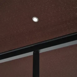 Outsunny 116.25" X 116.25" Outdoor Patio Gazebo Canopy Tent With Mesh Sidewalls, 2-Tier Canopy For Backyard, Coffee -Outsunny GUEST ddf97f92 3a8a 427b 9d20 2ee2877b49dc