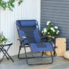 Outsunny Outdoor Lounge Chair, Oversized Zero Gravity Folding Recliner Chair With Removable Pillow, Convenient Cup Holders, & Durable Material For Beach, Pool, Balcony, Lawn, Backyard -Outsunny GUEST e608cf52 ec19 4a75 a289 925d7d57884b