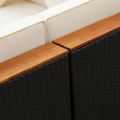 Outsunny 7-Piece Outdoor Wicker Sofa Set, PE Rattan Sectional Furniture Patio Couch W/ Acacia Top Coffee Table & Cushion For Garden, Backyard, 10 Outsunny 7-Piece Outdoor Wicker Sofa Set, PE Rattan Sectional Furniture Patio Couch W/ Acacia Top Coffee Table & Cushion For Garden, Backyard, -Outsunny GUEST eb59f7b9 37ab 4901 b3e9 ca242ac37373