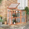 Outsunny Wooden Cold Frame Small Mini Planter Box For Outdoor And Indoor, Natural, 30" L X 24" W X 44" H 2 Outsunny Wooden Cold Frame Small Mini Planter Box For Outdoor And Indoor, Natural, 30" L X 24" W X 44" H -Outsunny GUEST ecca7f14 59a7 4e30 ab6b d81830b51f07