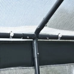 Outsunny Outdoor Walk-In Tunnel Greenhouse Garden Warm Hot House With Roll Up Windows, Zippered Door, & Weather Cover -Outsunny GUEST fa46ac67 39f8 48d6 b53c bc21eacbec55