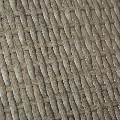 Outsunny 3 PCS Rattan Wicker Bar Set With Wood Grain Top Table And 2 Bar Stools For Outdoor, Patio, Poolside, Garden 6 Outsunny 3 PCS Rattan Wicker Bar Set With Wood Grain Top Table And 2 Bar Stools For Outdoor, Patio, Poolside, Garden - Image 4