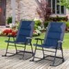 Outsunny 2 Piece Outdoor Rocking Chair Set, Patio Furniture Set With Folding Design, Armrests For Porch, Camping, Balcony -Outsunny GUEST fd8f9b53 dddd 4005 b885 9cbbdcaa812b